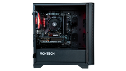 PCLAB CORE 5500 RTX 3050 gaming PC side view