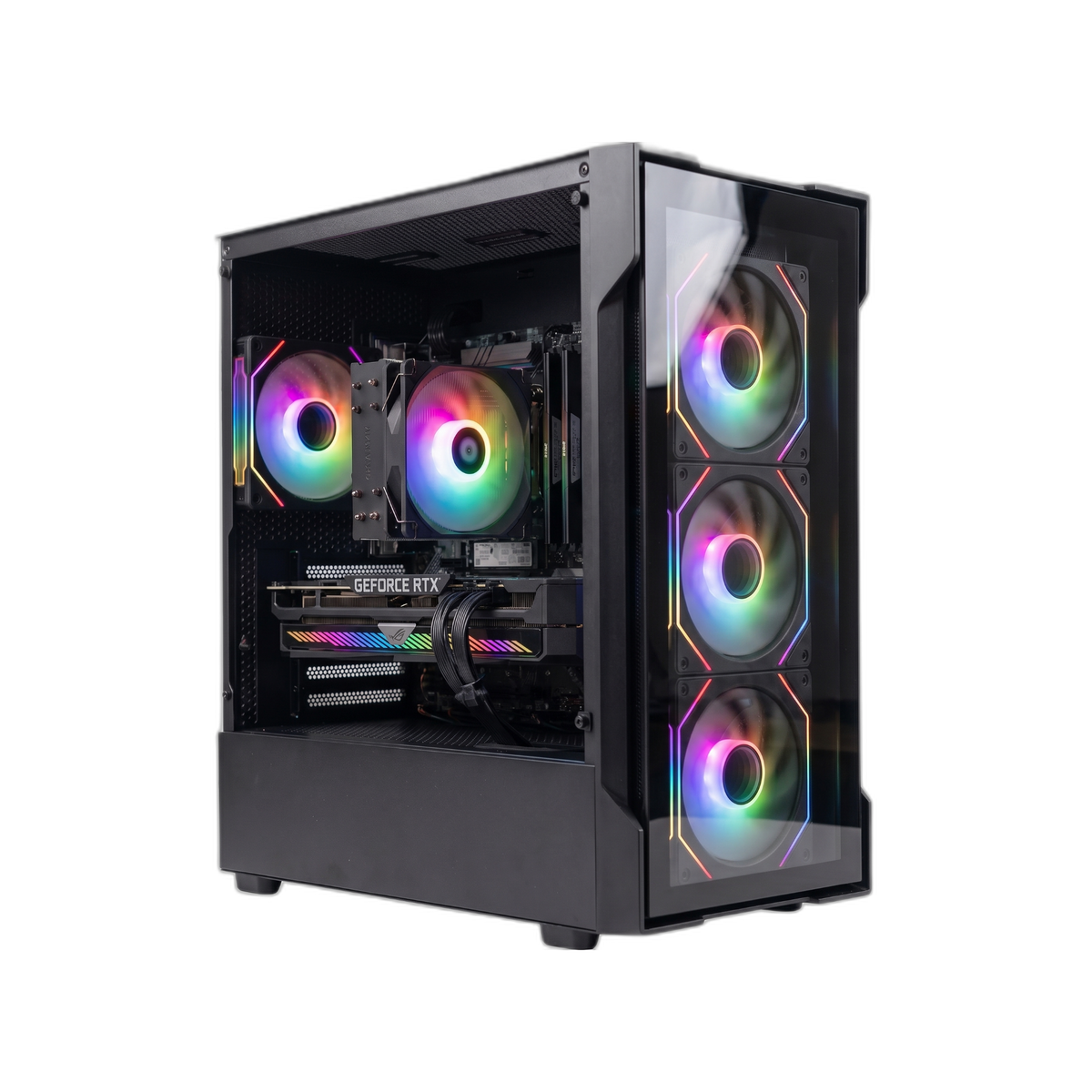 PCLAB CORE 8400F 16GB DDR5 RTX 5060 — Black
