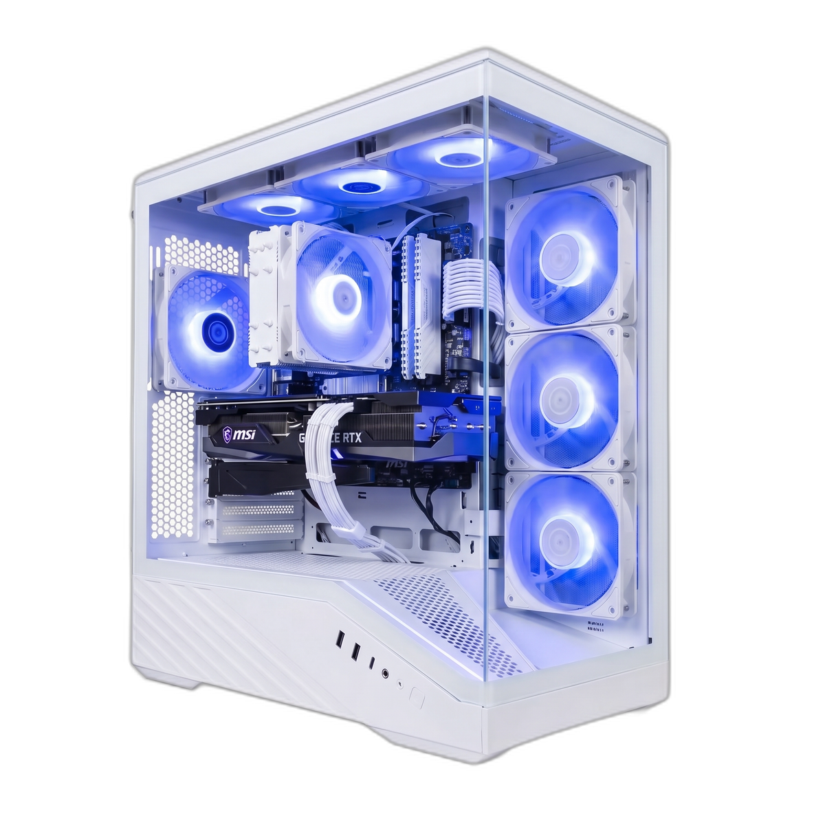 PCLAB PRO 7700X 16GB DDR5 RTX 5070 — White