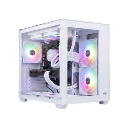 PCLAB CORE 5600 RTX 5060 — White colourway