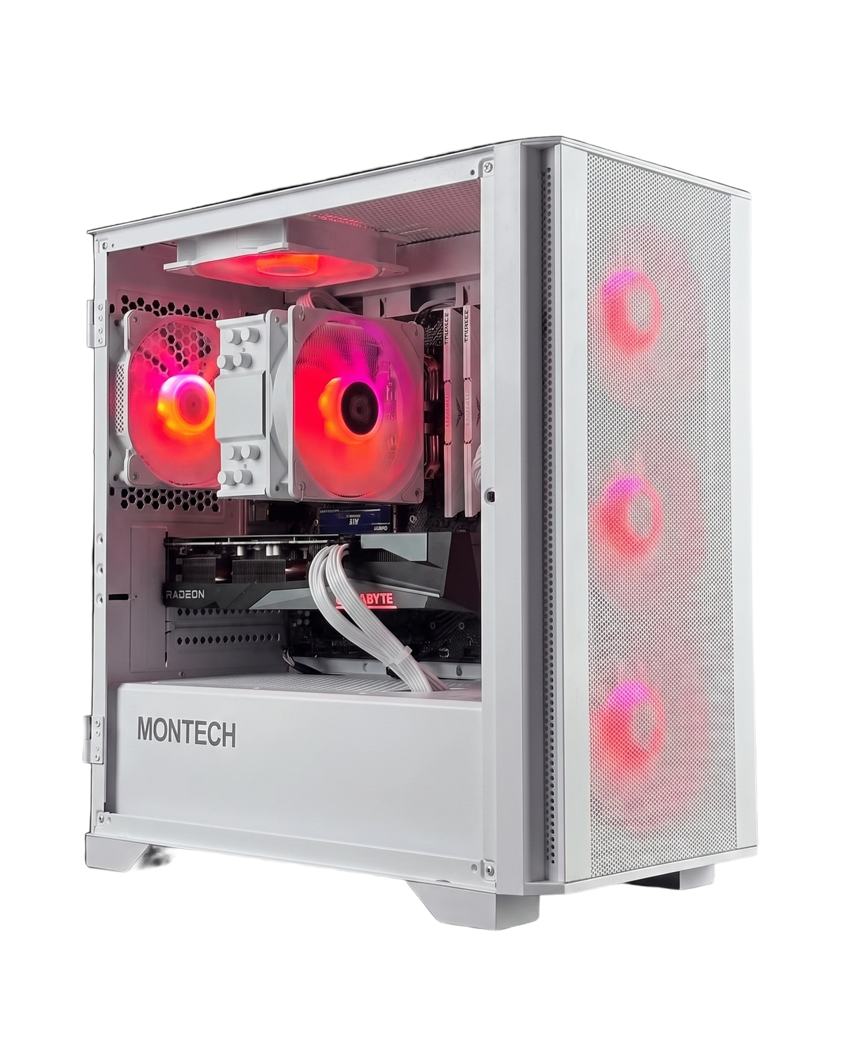 PCLAB CORE 5600 RTX 5060 — White colourway