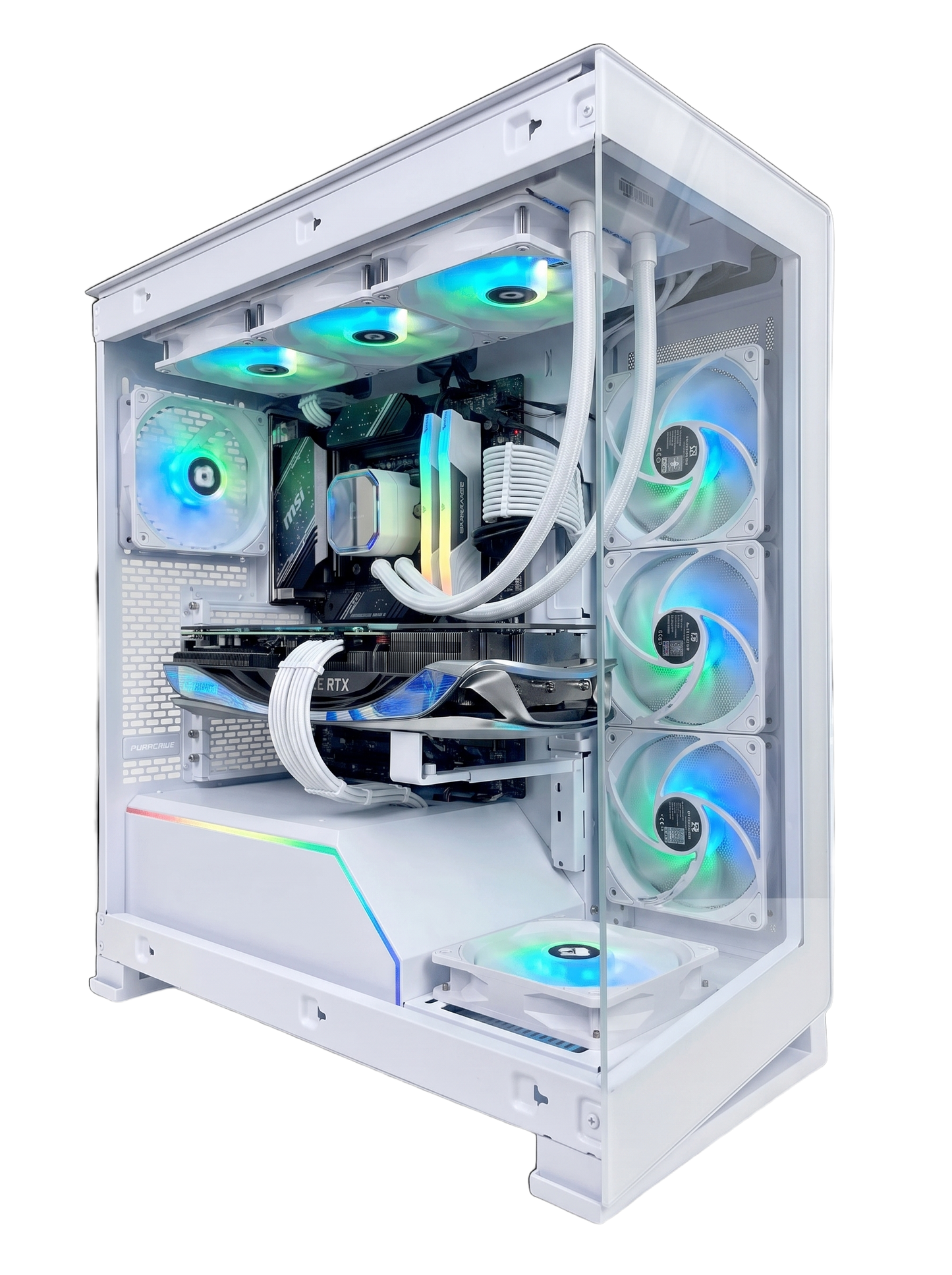 PCLAB ULTRA i7 14700KF RTX 5080 — White colourway