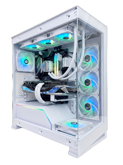 PCLAB ULTRA i7 14700KF RTX 5080 — White colourway
