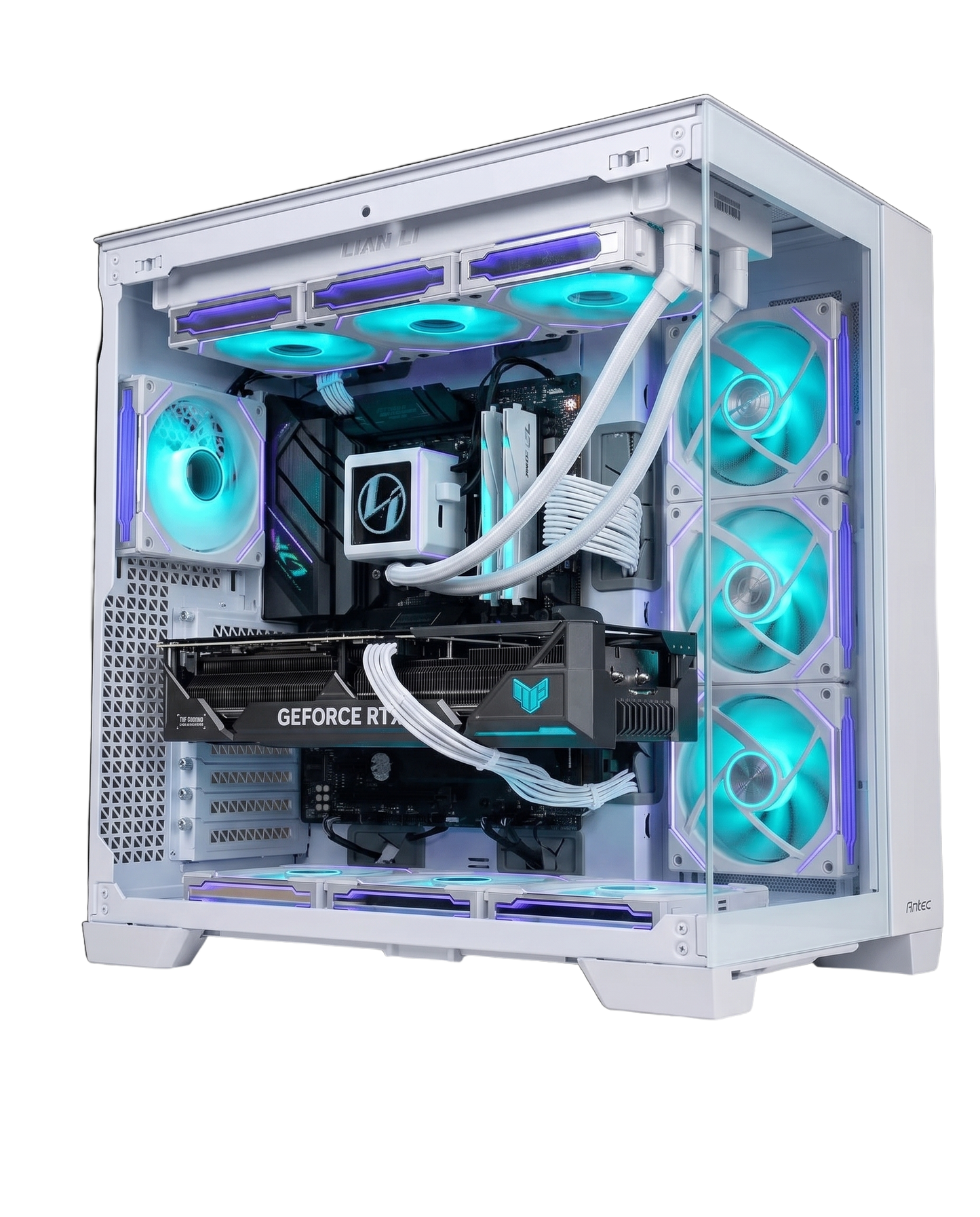 PCLAB ULTRA i7 14700KF RTX 5080 — White colourway