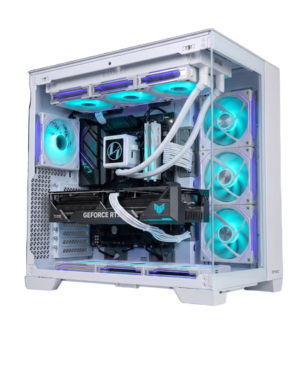 PCLAB ULTRA i7 14700KF RTX 5080 — White colourway