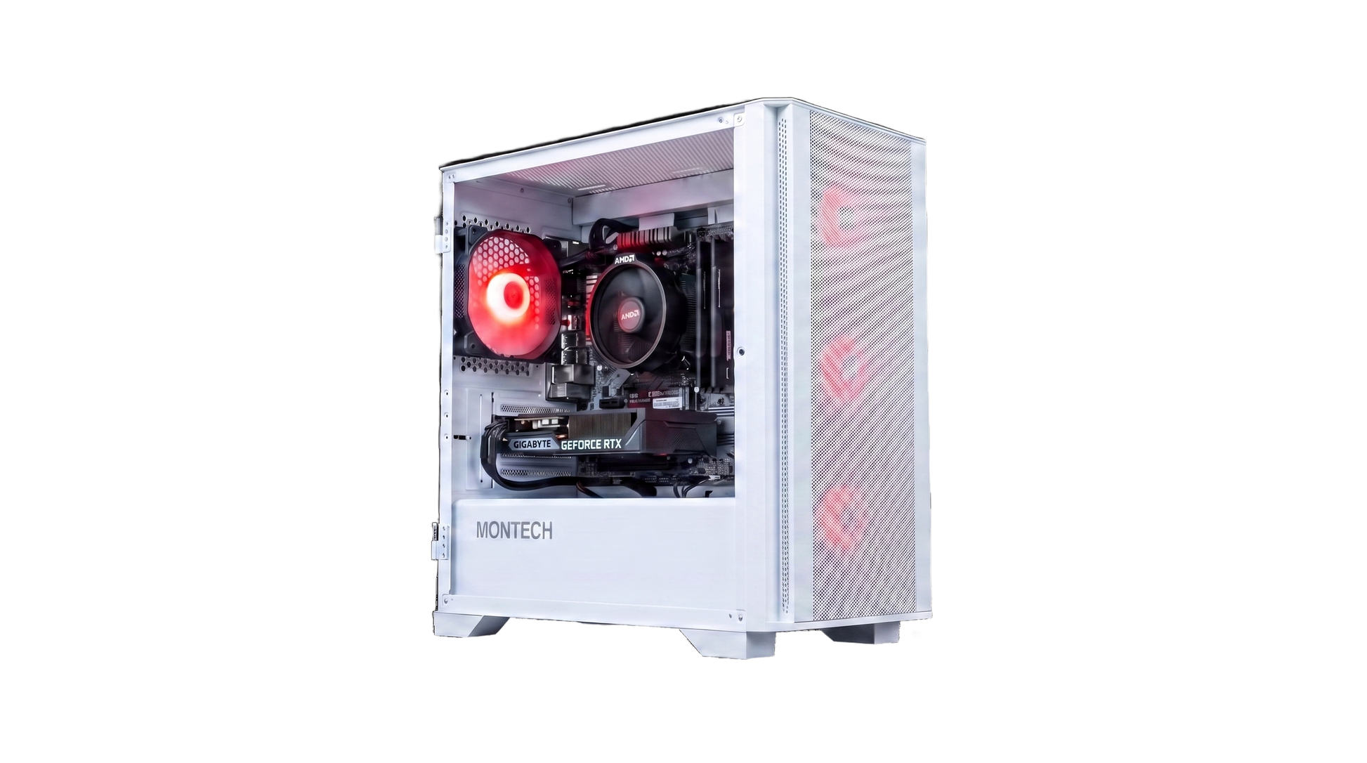 PCLAB CORE 5500 RTX 3050 — White colourway