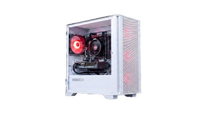 PCLAB CORE 5500 RTX 3050 — White colourway